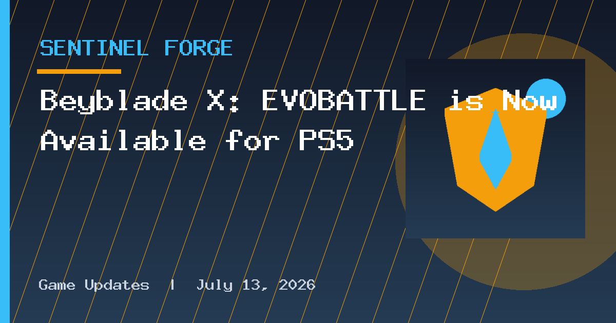 Beyblade X: EVOBATTLE is Now Available for PS5