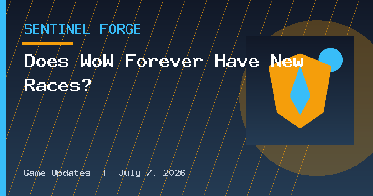 Does WoW Forever Have New Races?