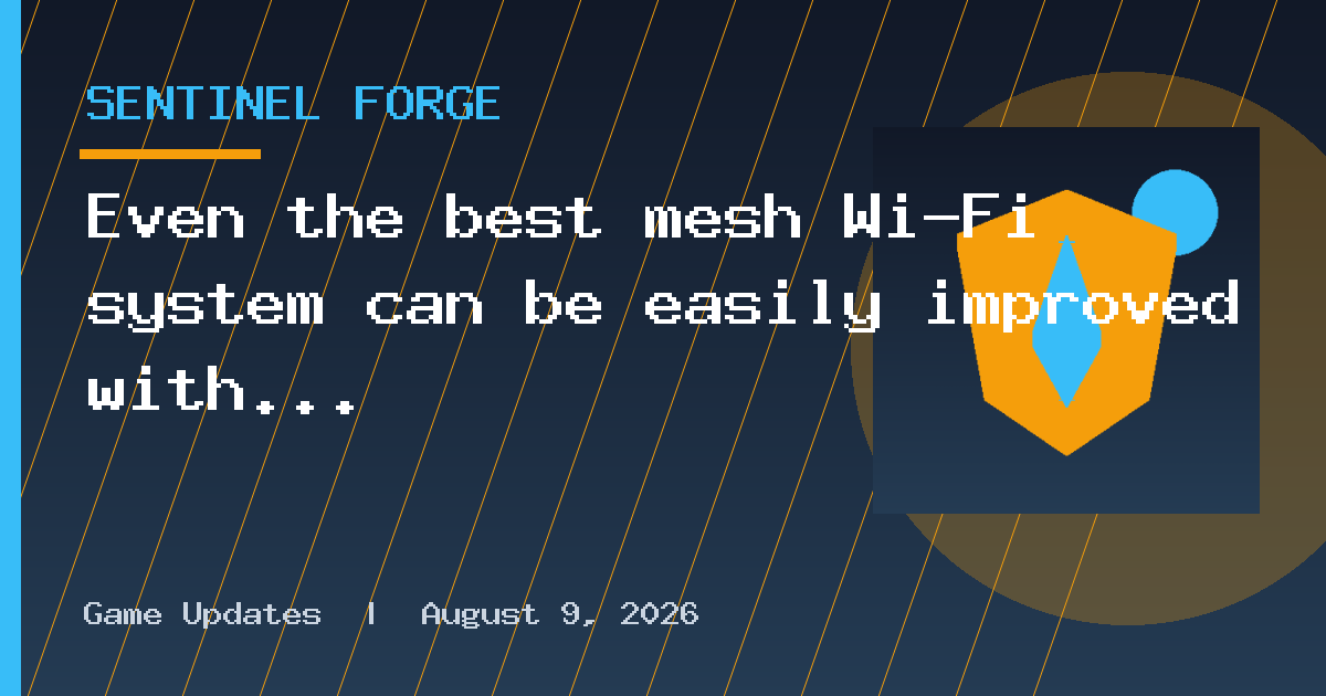 Even the best mesh Wi-Fi system can be easily improved with a simple cable