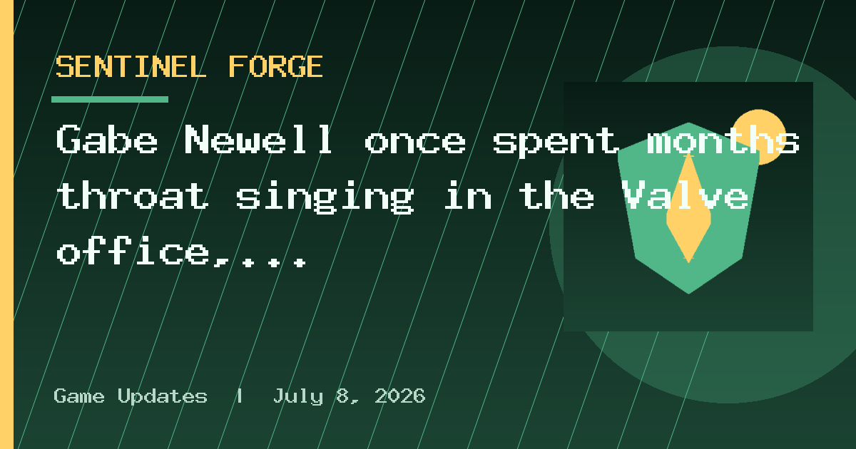 Gabe Newell once spent months throat singing in the Valve office, Counter-Strike