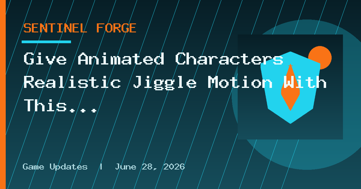 Give Animated Characters Realistic Jiggle Motion With This Unity Tool