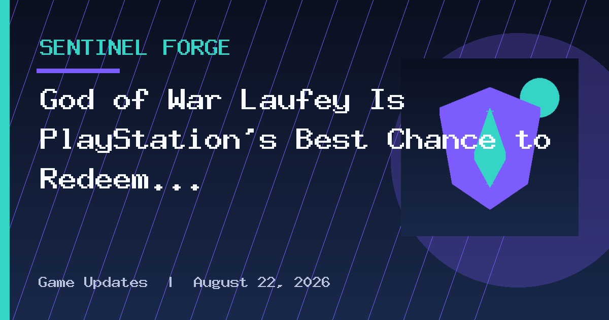 God of War Laufey Is PlayStation's Best Chance to Redeem Itself