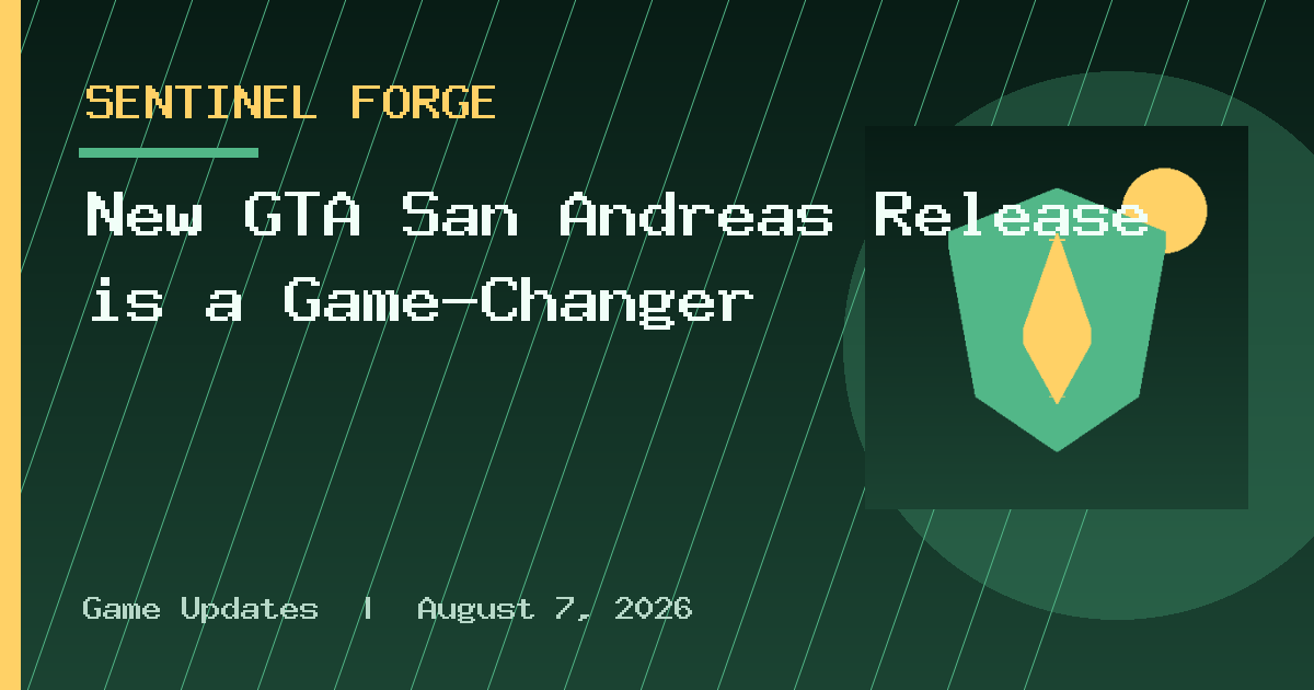 New GTA San Andreas Release is a Game-Changer