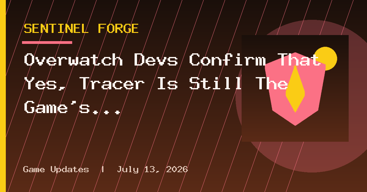 Overwatch Devs Confirm That Yes, Tracer Is Still The Game’s Mascot