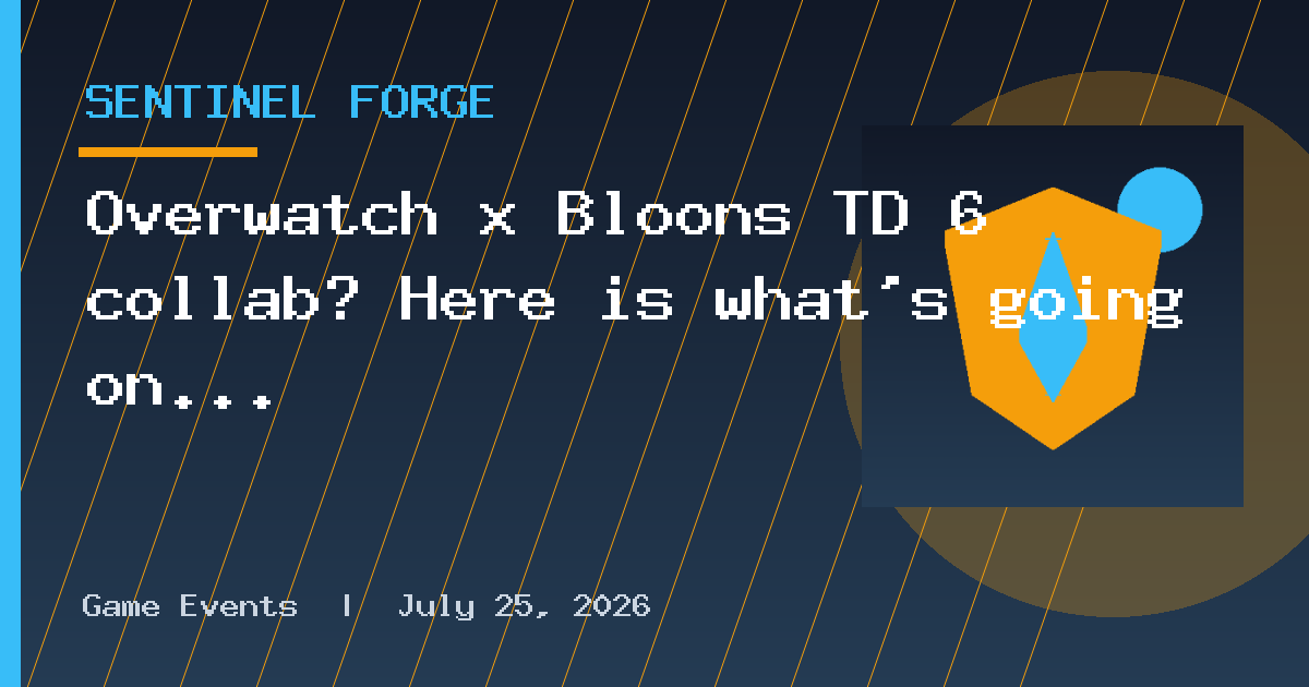 Overwatch x Bloons TD 6 collab? Here is what’s going on