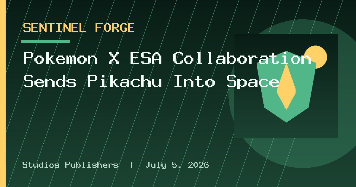 Pokémon X ESA Collaboration Sends Pikachu Into Space