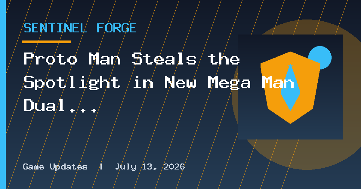 Proto Man Steals the Spotlight in New Mega Man Dual Override TGS Deep Dive