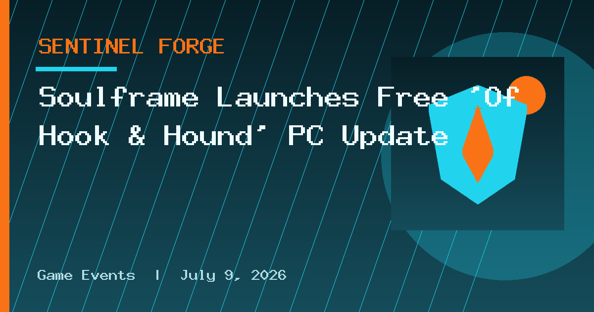 Soulframe Launches Free 'Of Hook & Hound' PC Update