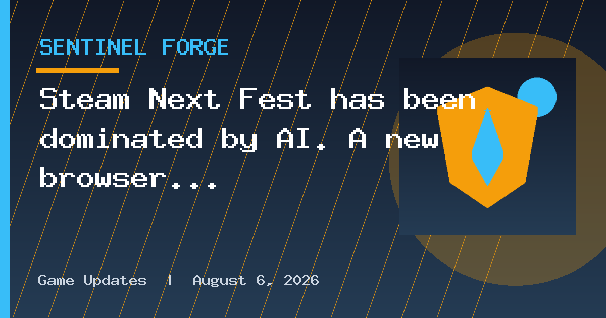 Steam Next Fest has been dominated by AI. A new browser extension helps you