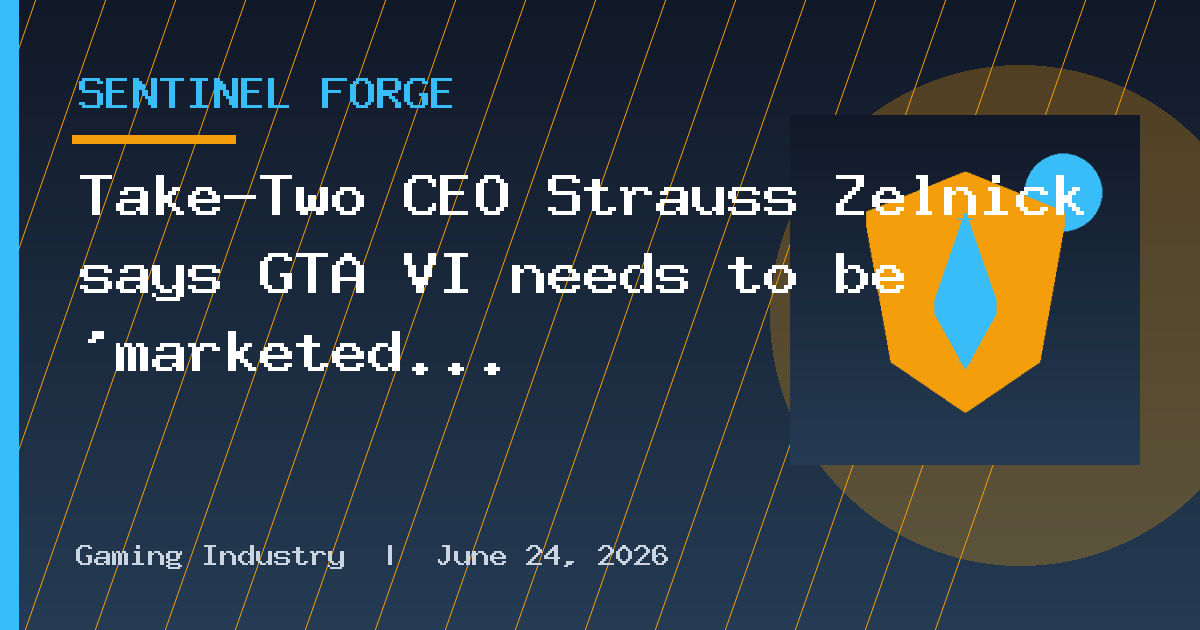 Take-Two CEO Strauss Zelnick says GTA VI needs to be 'marketed aggressively