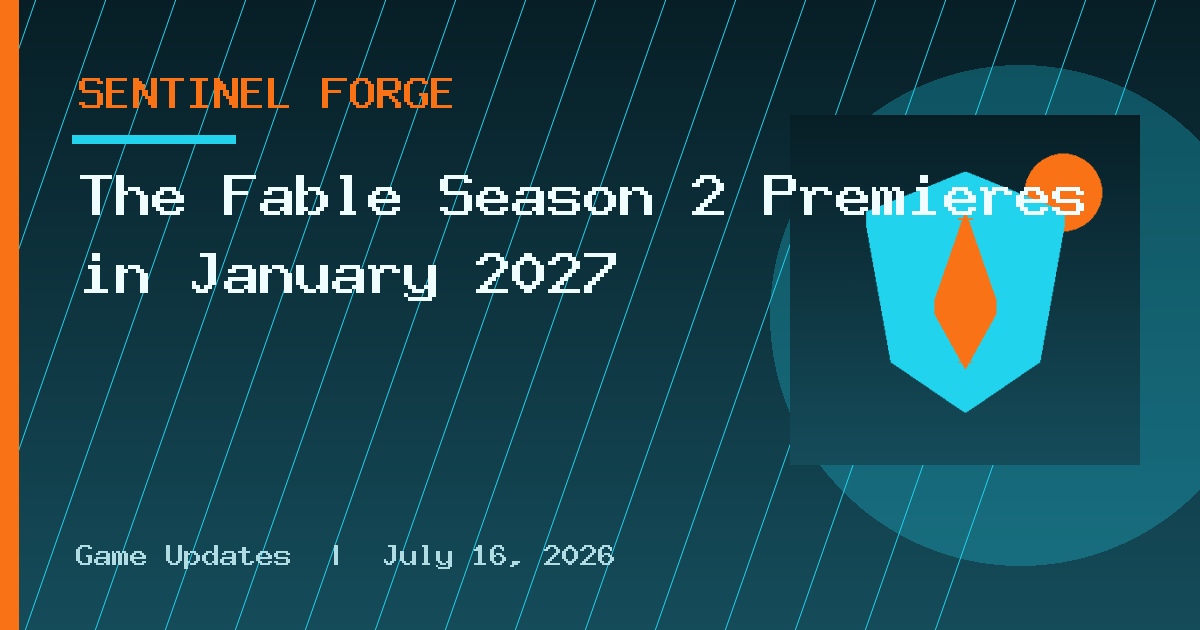 The Fable Season 2 Premieres in January 2027